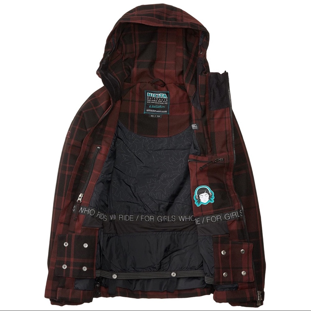 Nikita Bittersweet Snowboard Skiing Jacket, Small